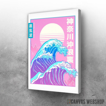 Slika The great pink wave of kanagawa Slika The great pink wave of kanagawa