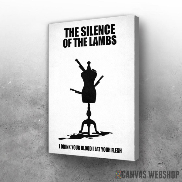 Slika The Silence Of The Lambs minimalistic Slika The Silence Of The Lambs minimalistic