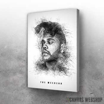 Slika The Weeknd crtež Slika The Weeknd crtež