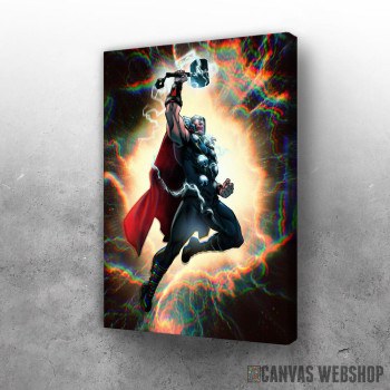 Slika Thor cartoon art Slika Thor cartoon art
