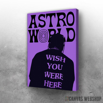 Slika Travis Scott Astro World Slika Travis Scott Astro World