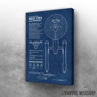 Slika U.S.S Enterprise nacrt