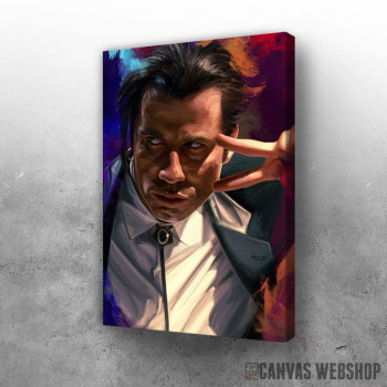Slika Vincent Vega Pulp Fiction painter art Slika Vincent Vega Pulp Fiction painter art
