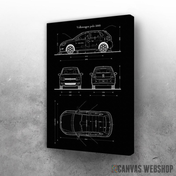 Slika Volkswagen polo 2009 nacrt