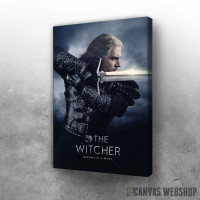 Slika Witcher beli vuk