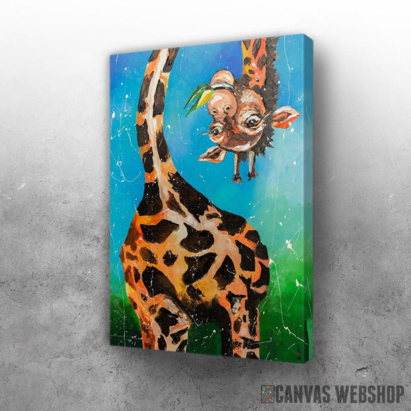 Slika Ćaknuta žirafa