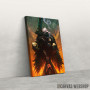 Slika Dark Souls Lone Wolf in fire Slika Dark Souls Lone Wolf in fire