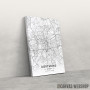 Slika Dortmund mapa - white Slika Dortmund mapa - white