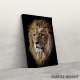 Slika East African lion head