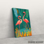 Slika Flamingos Birds on water Slika Flamingos Birds on water