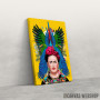 Slika Frida Kahlo feathers