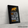 Slika Golden Motivational Quote