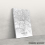 Slika Hamburh mapa - white Slika Hamburh mapa - white