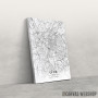 Slika Lion mapa - white Slika Lion mapa - white
