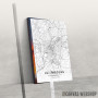 Slika Luksemburg mapa - white