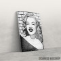 Slika Marilyn Monroe black and white
