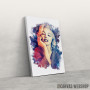 Slika Marilyn Monroe in smoke