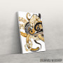 Slika Metallic Octopus Slika Metallic Octopus