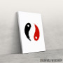 Slika Minimalism Koi Yin Yang Slika Minimalism Koi Yin Yang