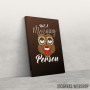 Slika Morning Person Owl Slika Morning Person Owl