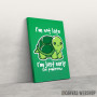 Slika Never late turtle Slika Never late turtle