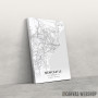 Slika Njukastl mapa - white Slika Njukastl mapa - white