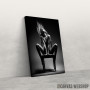 Slika Nude woman on chair