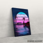 Slika Outrun Beach Sunset