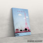 Slika Paris Travel Poster Slika Paris Travel Poster