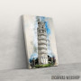 Slika Pisa in Watercolor Slika Pisa in Watercolor