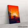 Slika Red Dead Redemption minimal art Slika Red Dead Redemption minimal art