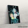 Slika Rick and Morty peace