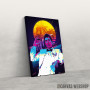Slika Scarface retro art Slika Scarface retro art