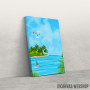 Slika Seaside Beach Summer Palm Slika Seaside Beach Summer Palm