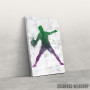 Slika Soccer player painted 3