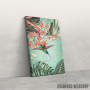 Slika Tropical Mint and Coral Collage Slika Tropical Mint and Coral Collage