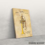 Slika Trumpet Patent Bronze 1920 Slika Trumpet Patent Bronze 1920