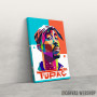 Slika Tupac Shakur PopArt Slika Tupac Shakur PopArt
