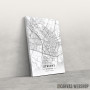 Slika Utreht mapa - white Slika Utreht mapa - white