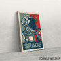 Slika Vintage retro space
