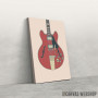 Slika Cherry Vintage Guitar Slika Cherry Vintage Guitar