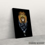 Slika cool Lion head withglasses Slika cool Lion head withglasses