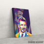 Slika Dejvid Bekam popart