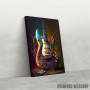 Slika Apstraktna gitara Slika Apstraktna gitara