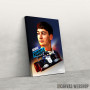 Slika George Russell Low Poly Slika George Russell Low Poly