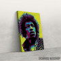 Slika Jimi Hendrix u bojama Slika Jimi Hendrix u bojama
