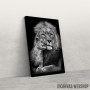 Slika lion with baby lion Slika lion with baby lion