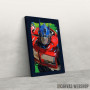 Slika Optimus Prime red truck Slika Optimus Prime red truck