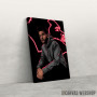 Slika The Weeknd neon art