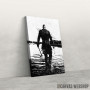Slika Vikings Ragnar Lothbrok Black and White